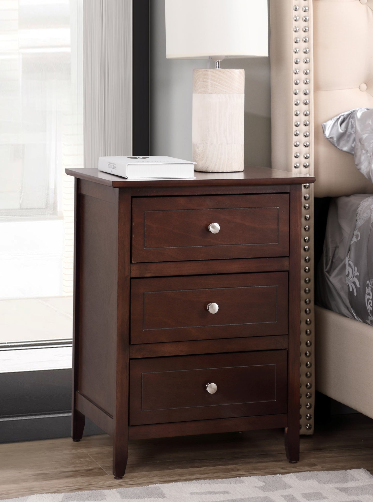 Charming Cappuccino Nightstand For Any Room