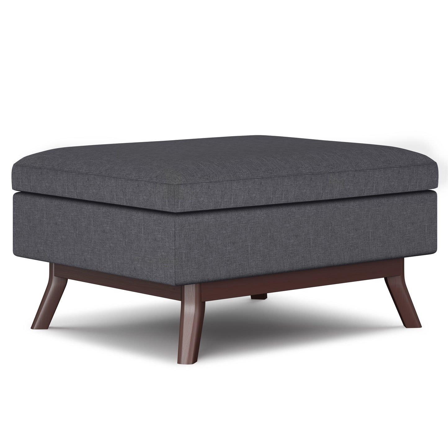Owen - Coffee Table Storage Ottoman - Slate Grey