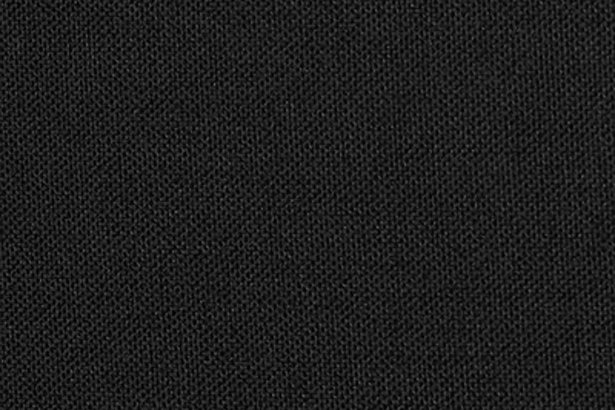 Living Room Furniture Black Cushion Sectional w Ottoman Linen Like Fabric Sofa Chaise