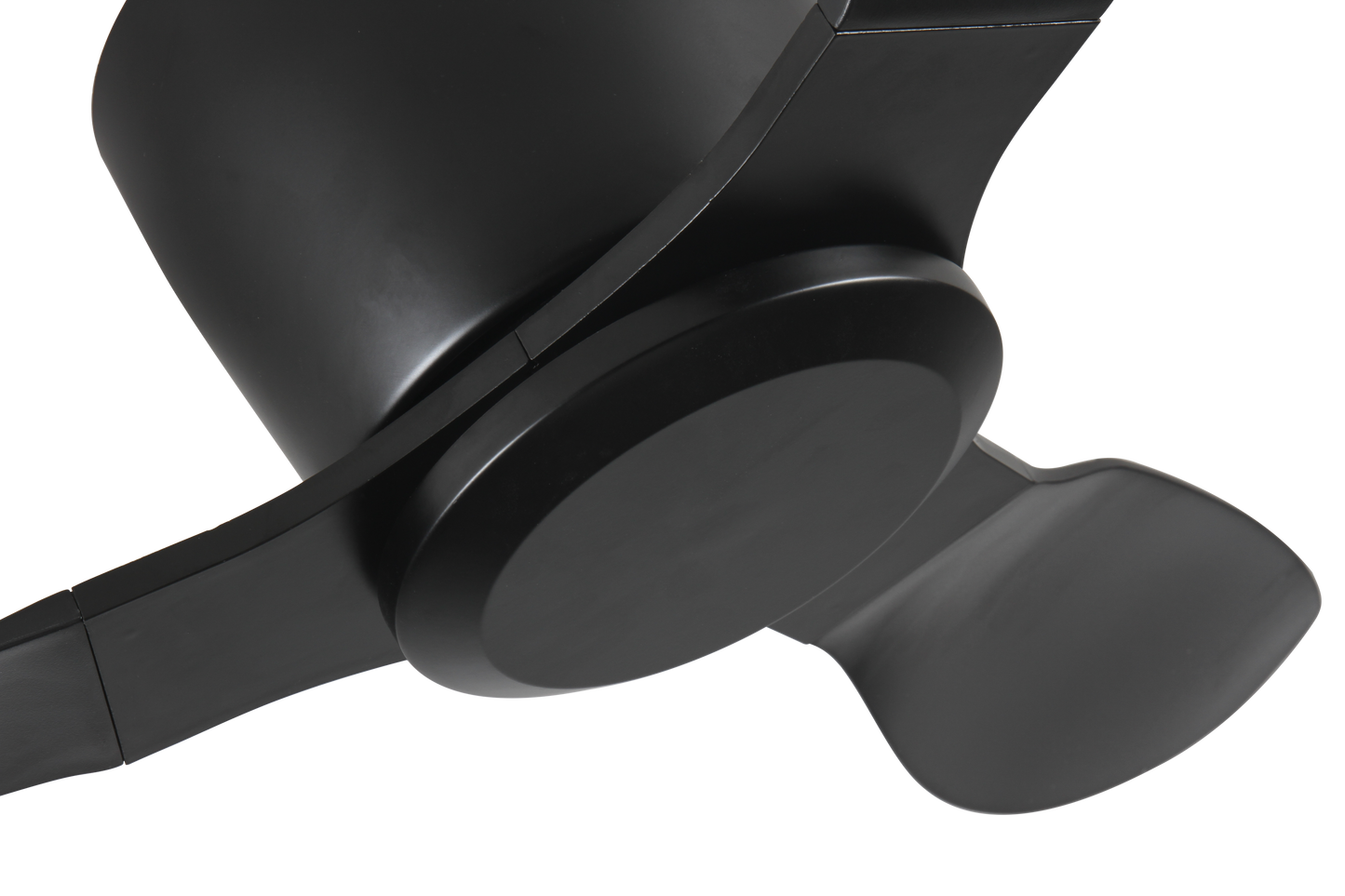 40" Flush Mount Ceiling Fan without light, 3 Reversible Blades, with 6 Speeds Reversible DC Motor,Low Profile Ceiling Fan with no light for Living Room Kitchen Bedroom