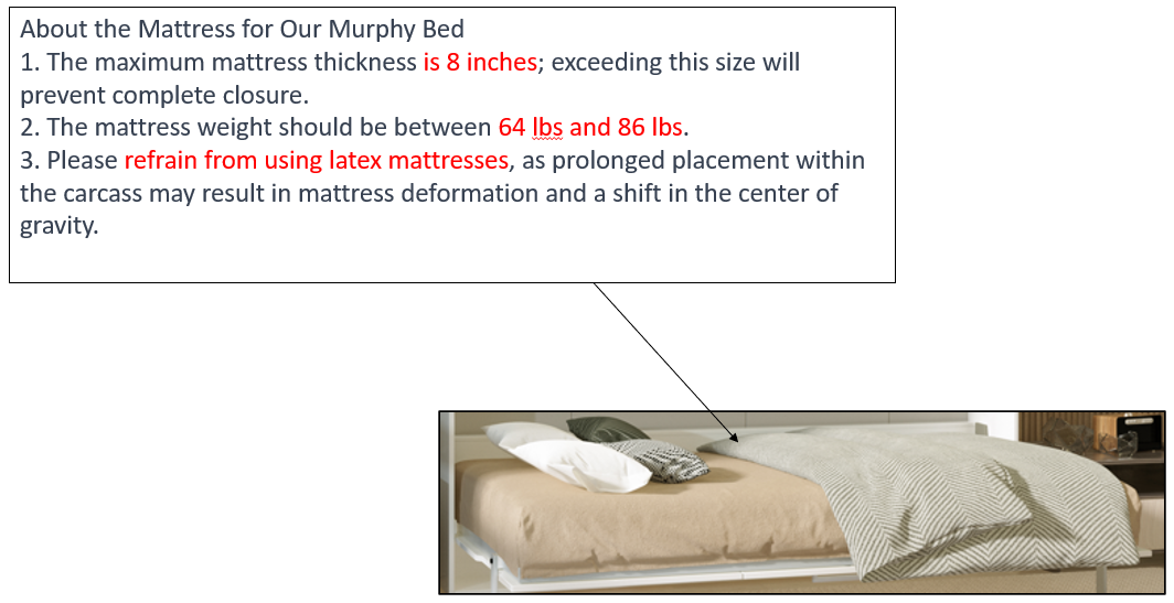 Twin Size Horizontal Murphy Bed with Shelf Storage for Bedroom or Guestroom White Wall Bed Space Saving Hidden Bed, updated gas strut design