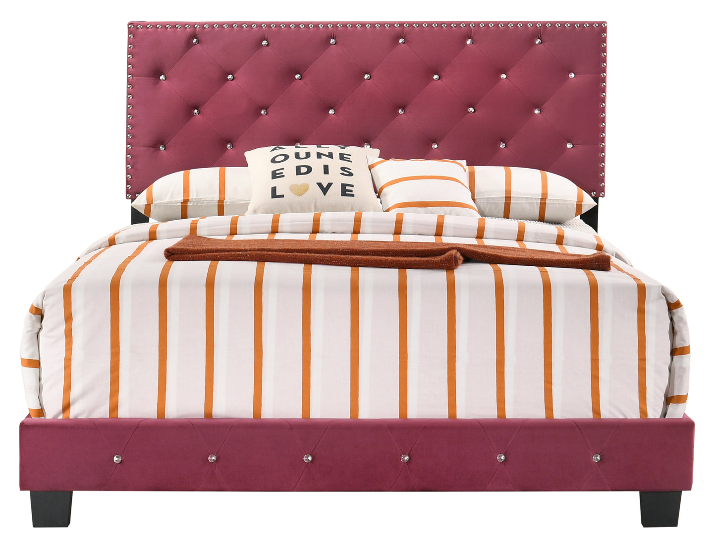 Charming Cherry Full Bed For Modern Spaces