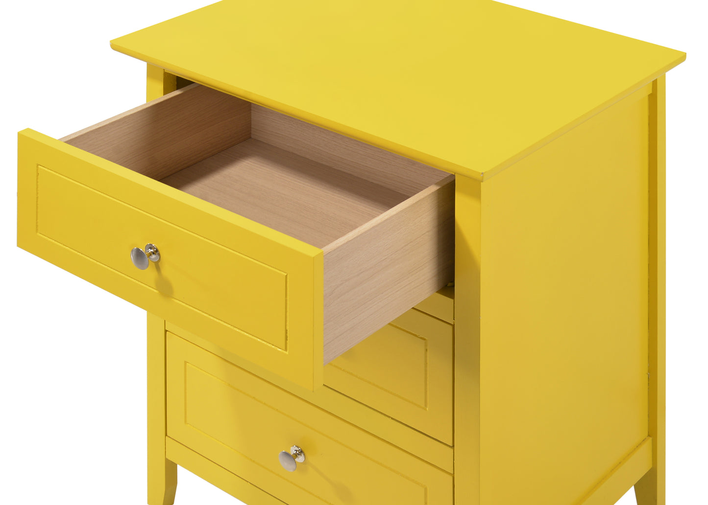 Modern Yellow Nightstand For Your Bedroom