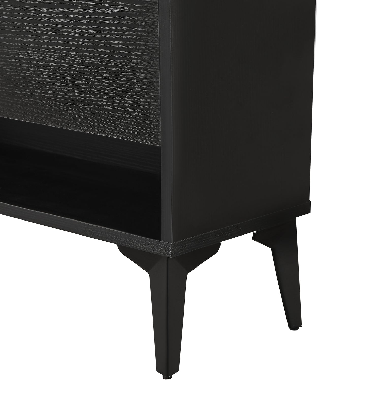 Large size Shoe Cabinet,Free Standing Tipping Bucket Shoe Rack Organizer with 2 Flip Drawers&2 Drawer,Modern Tipping Bucket for Entryway, Hallway, Bedroom-black