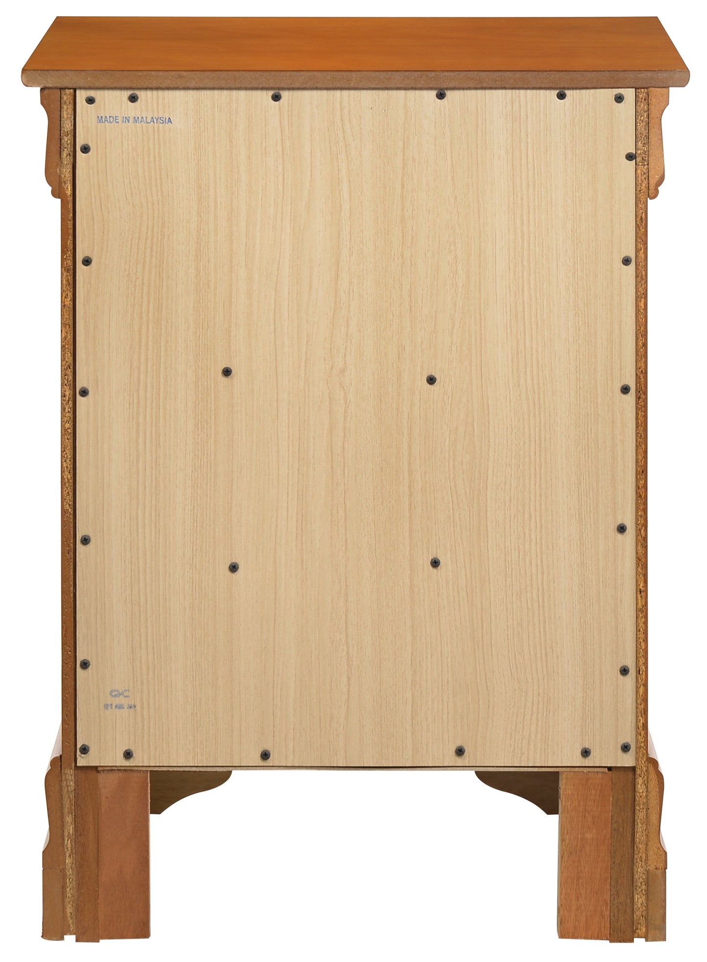 Elegant Oak Finished Nightstand