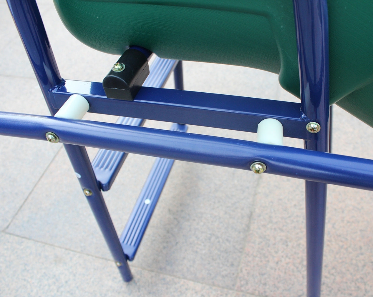 A-Frame Metal Swing Set w/ Slide, Blue