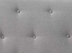 Venacha Gray Fabric Queen Bed