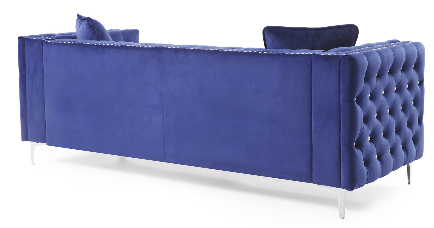 Glory Furniture Paige G829A-S Sofa , BLUE