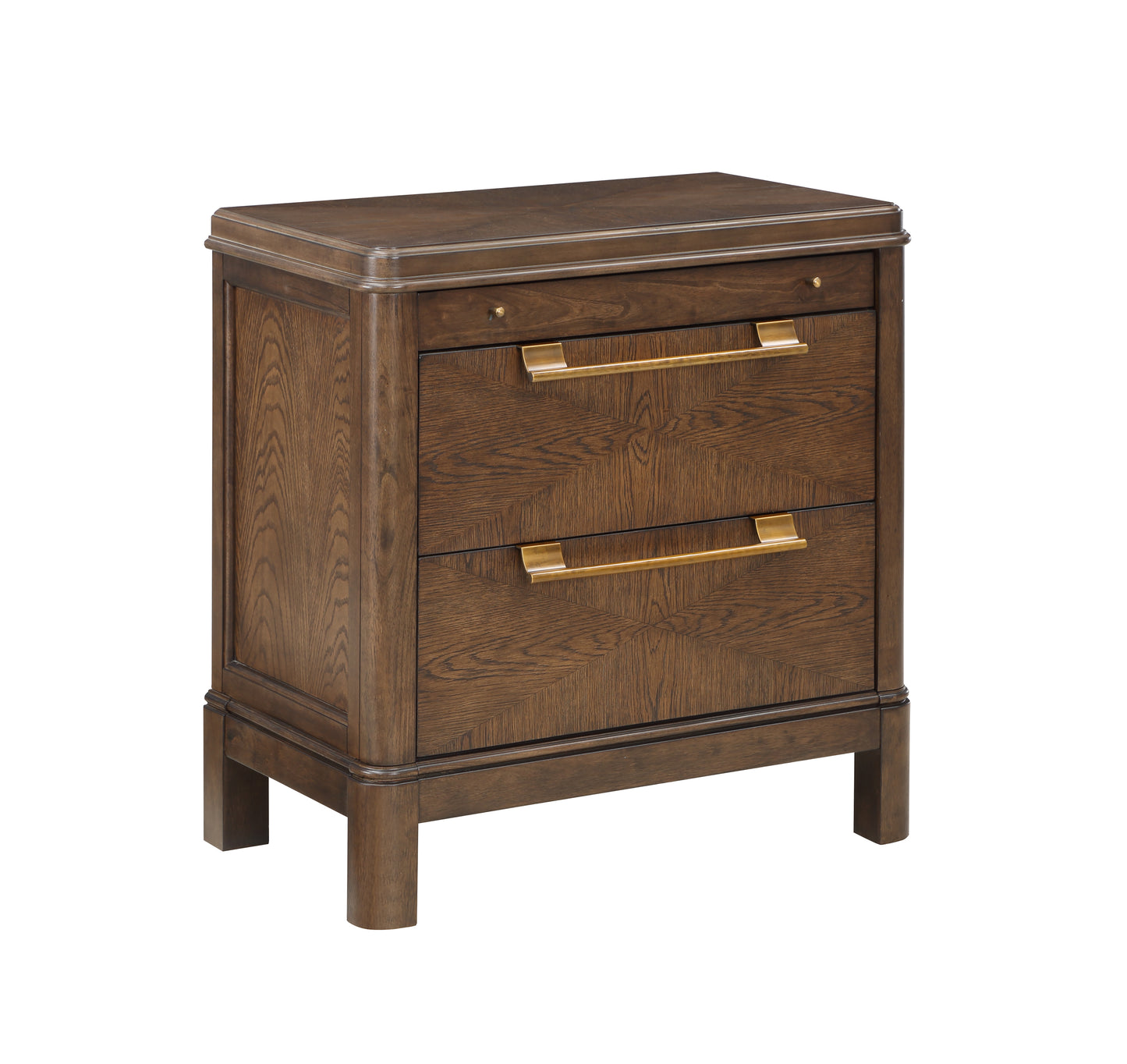 Milan - Nightstand - Dark Brown