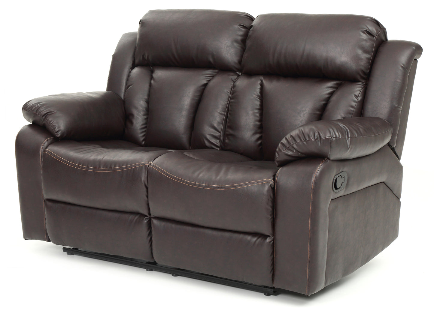 Glory Furniture Daria G686-RL Reclining Love seat , DARK BROWN