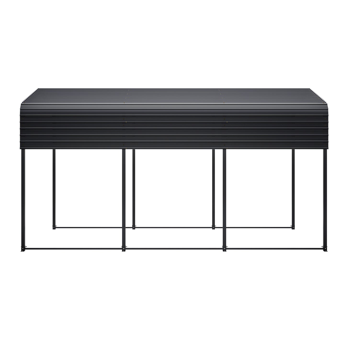 10x15 Metal Carport Carports with Enhanced Base Heavy Duty Garage Outdoor Galvanized Car Shelter for Car, Boats and Truck