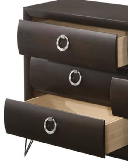 Tablita Dark Merlot Finish Dresser