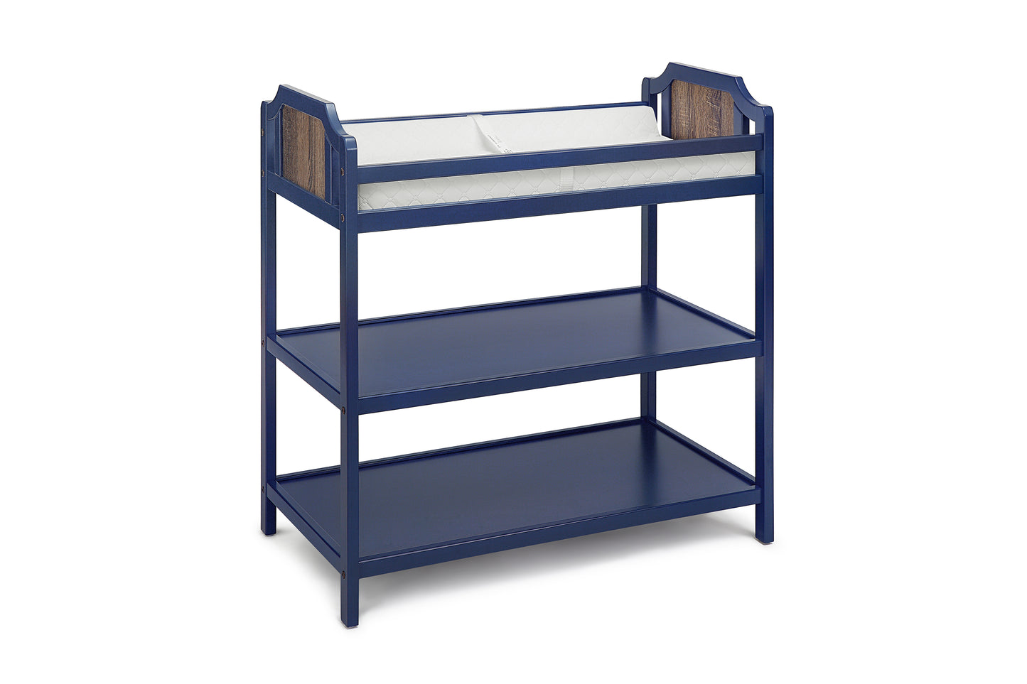 Brees Changing Table Midnight Blue/Brownstone