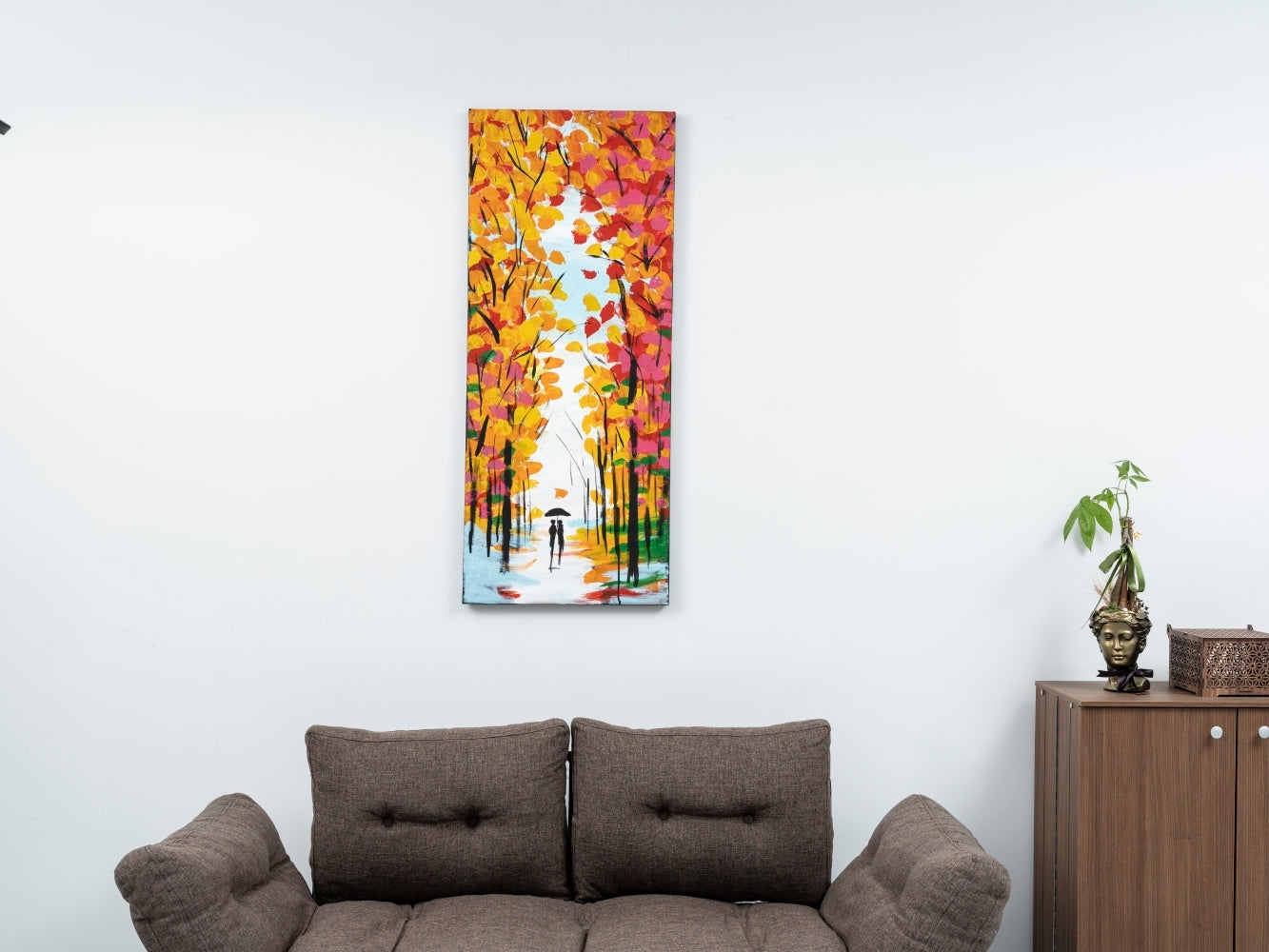 Wandela Wall Canvas Paintings 47'' x 19''