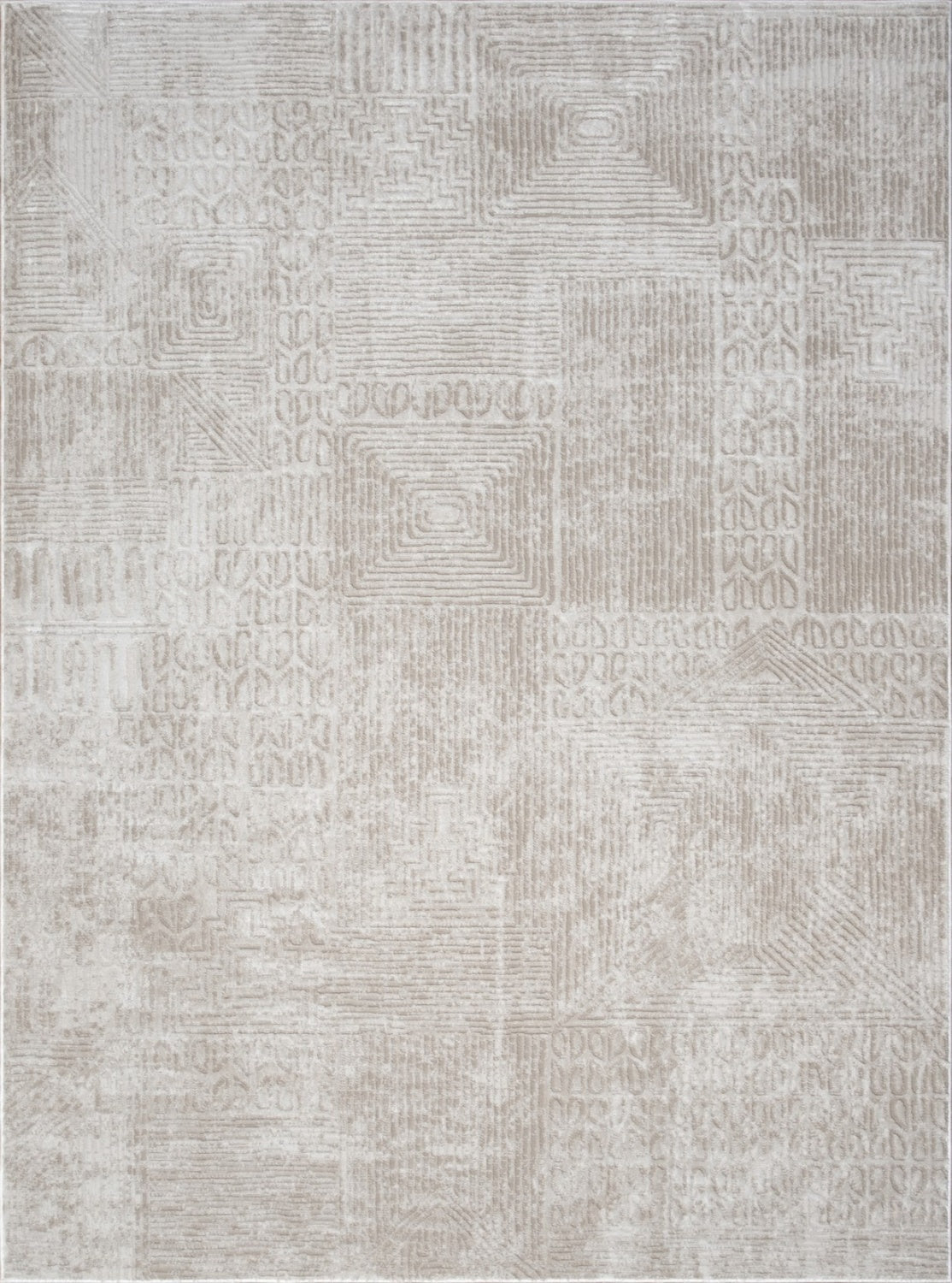 Elegance GC_CNC6008 Ivory 5 ft. 3 in. x 7 ft. 3 in. Area Rug