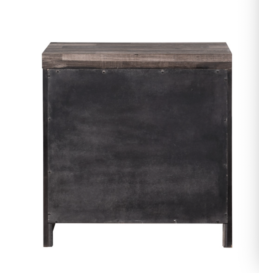 Juniper Dark Cherry Finish Nightstand