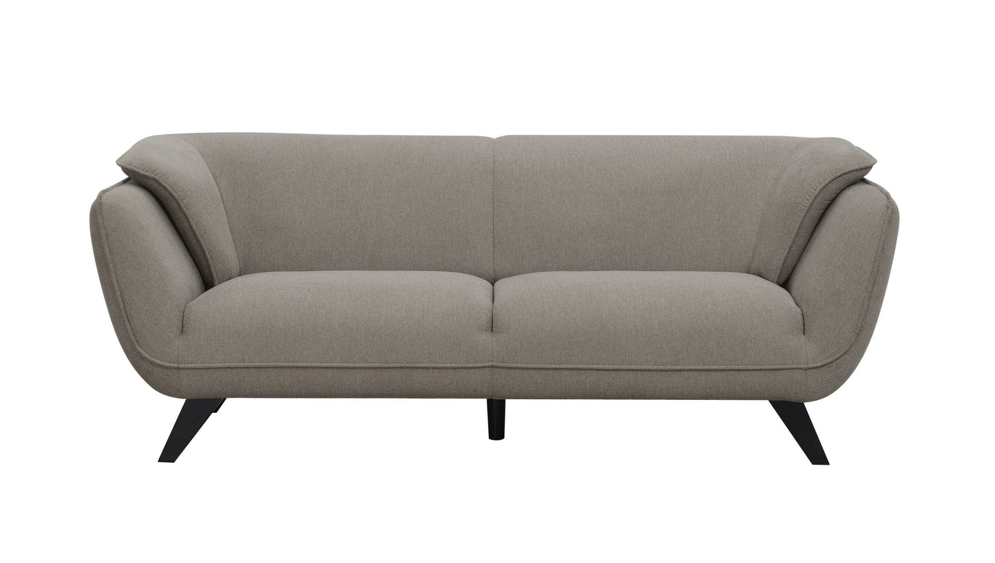Nayeli Brown Linen Sofa