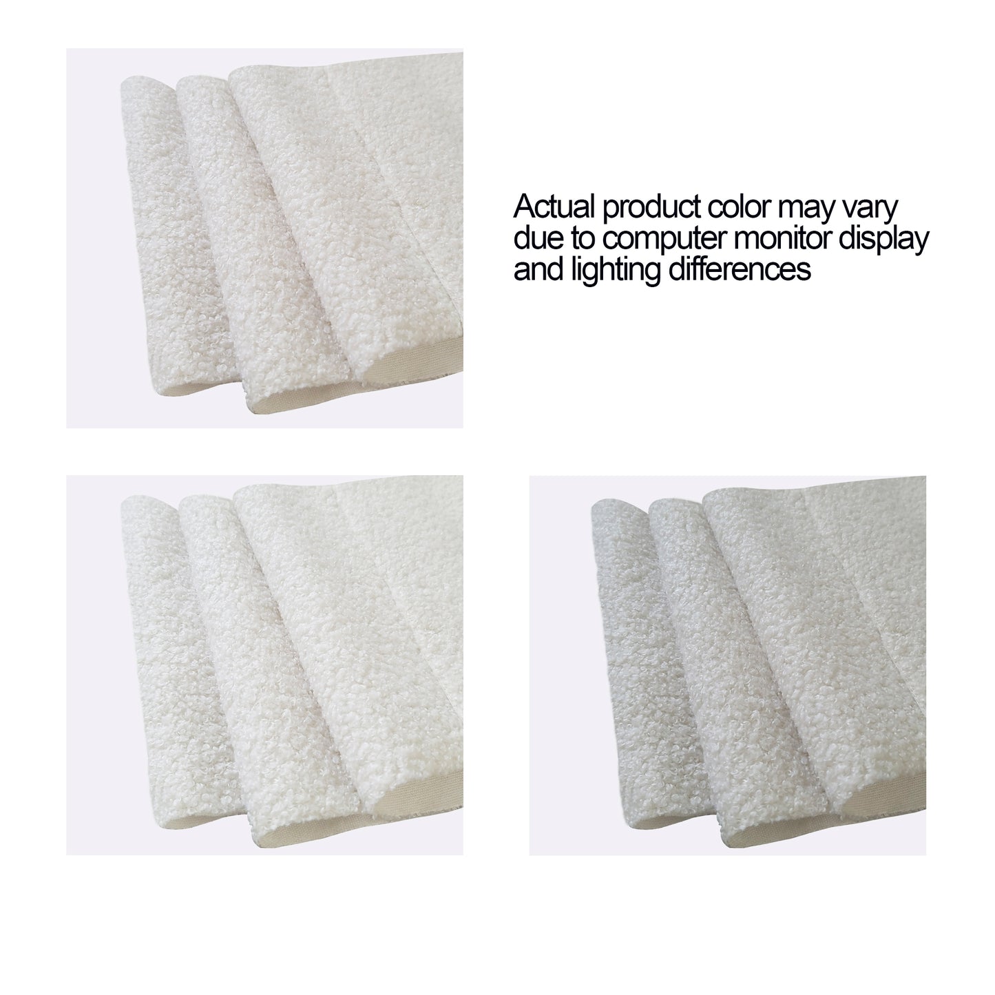 Same as B083P156197 Anda Patented 2-Drawers Storage Bed Queen Size Ivory Boucle Upholstered Platform Bed, Tufted Headboard, Wooden Slat Mattress Support, No Box Spring Needed