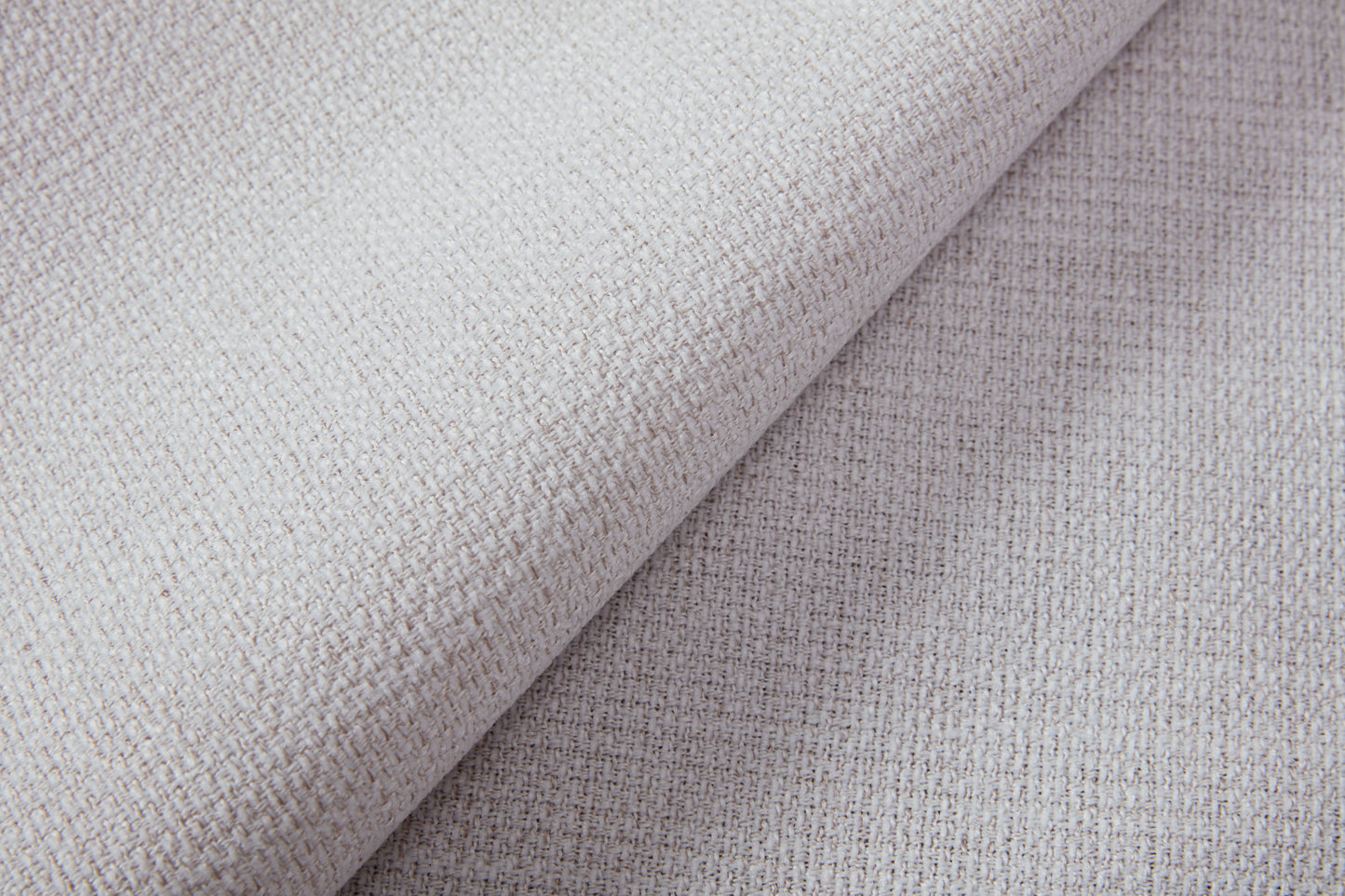 Hannah Upholstered Wingback Bed Size Queen / Tall 54" Headboard Upholstered Queen Bed / Premium Textured Canvas Chenille Look Ivory / Minimalist Designs / No Box Spring Needed / Easy Assembly / Queen