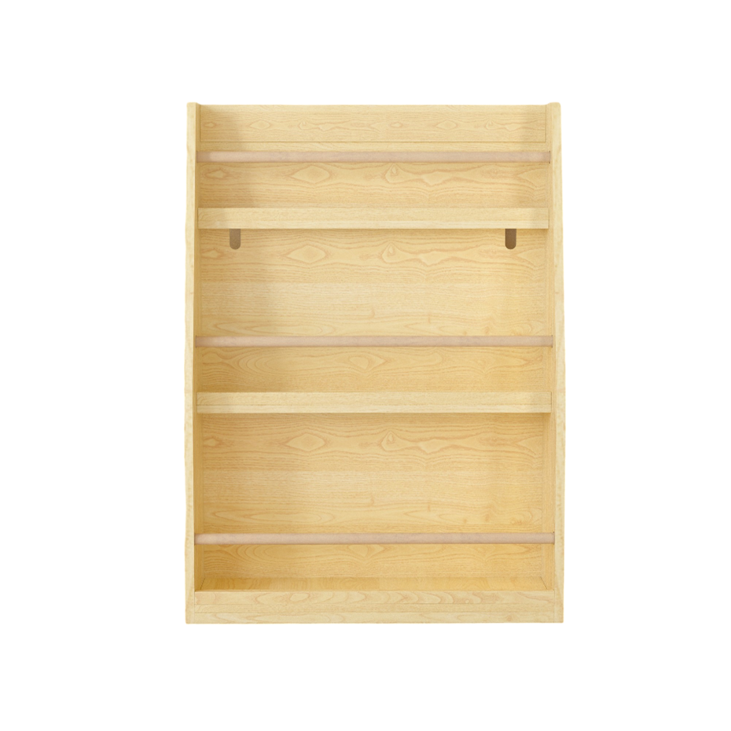 3 Tier Kids Book Shelf,Kids Book Rack, Helps Keep Bedrooms, Playrooms, and Classrooms Organized, Natural