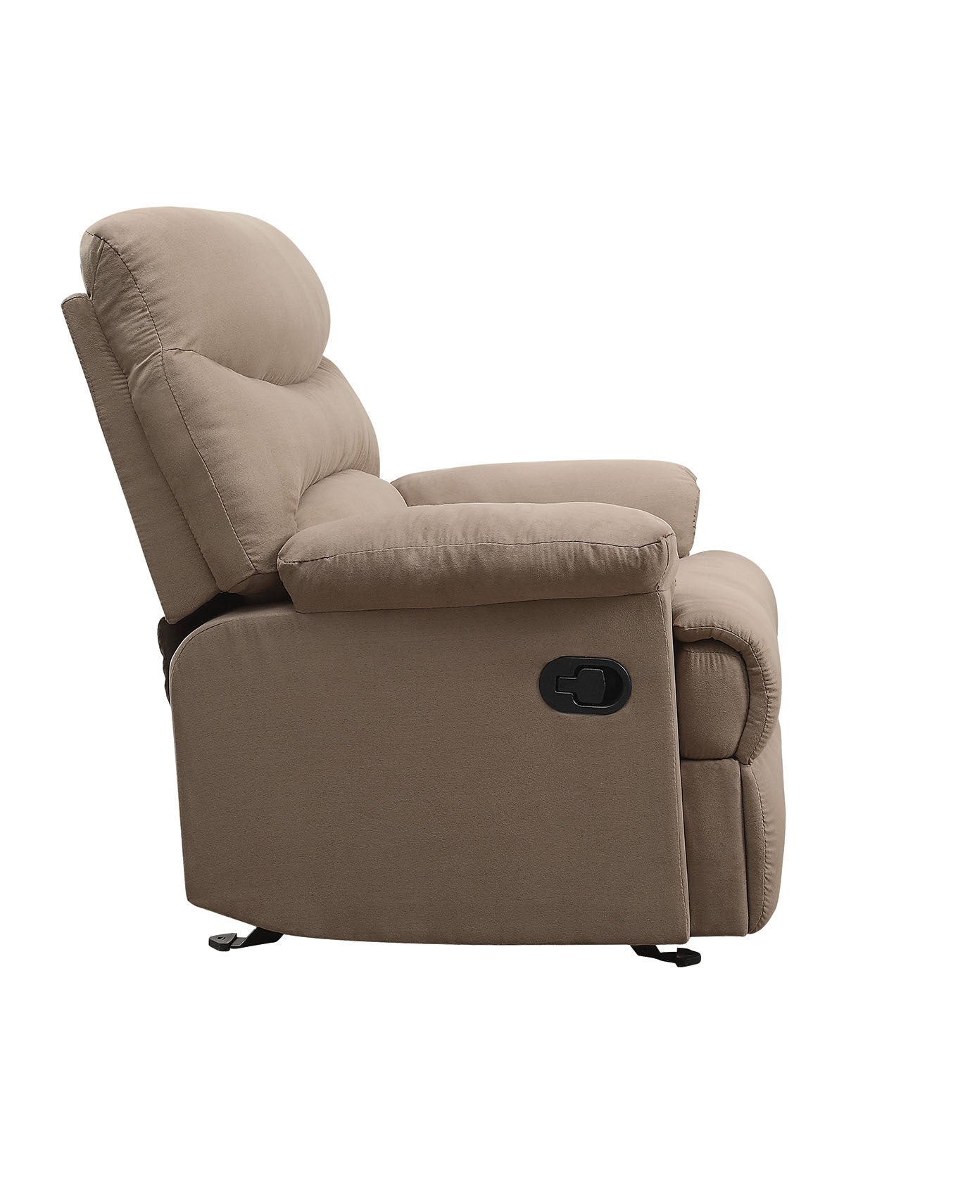 Arcadia Light Brown Microfiber Motion Recliner