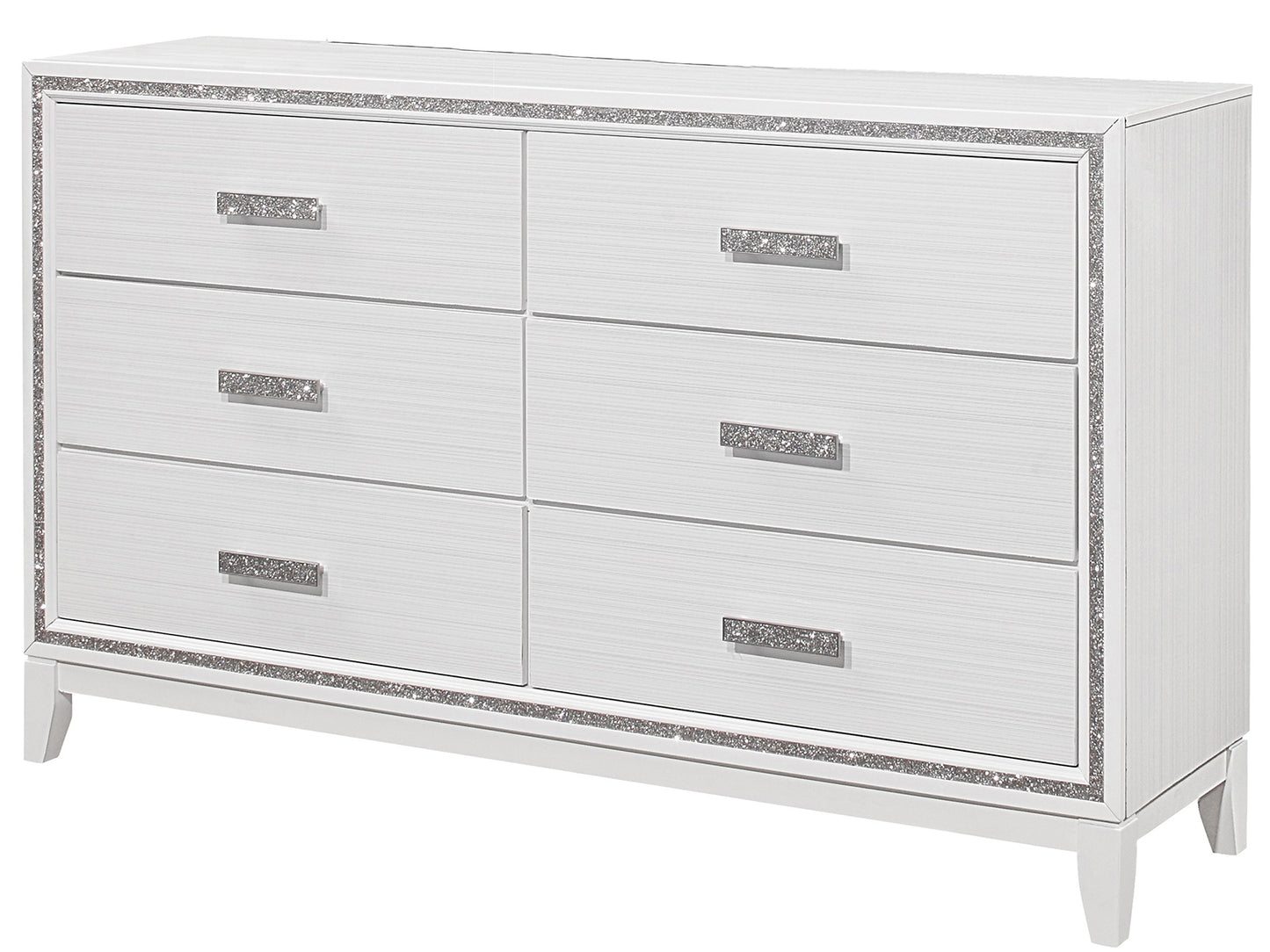 ALMERA GLITTER WHITE DRESSER