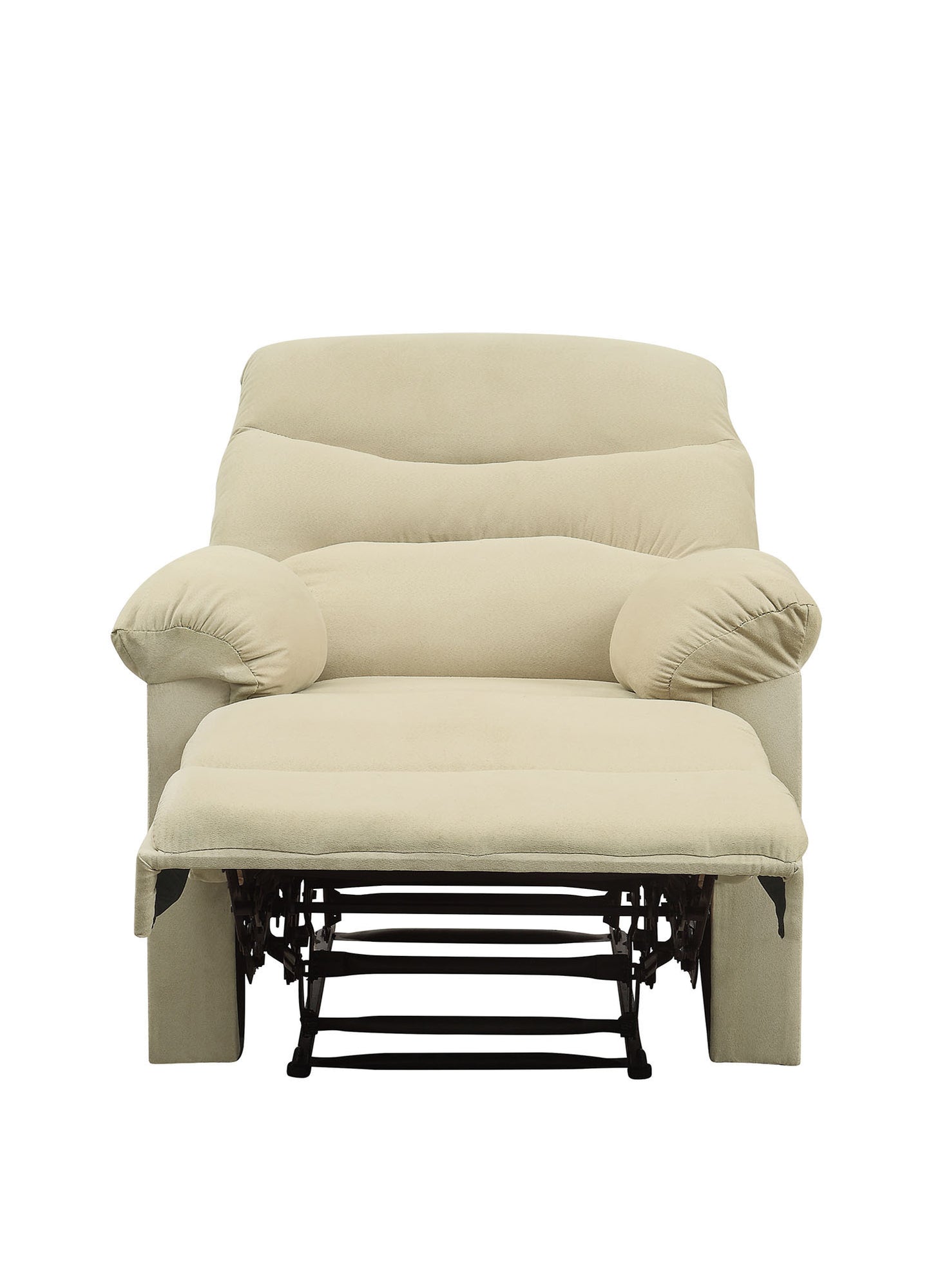 Arcadia Beige Microfiber Motion Recliner