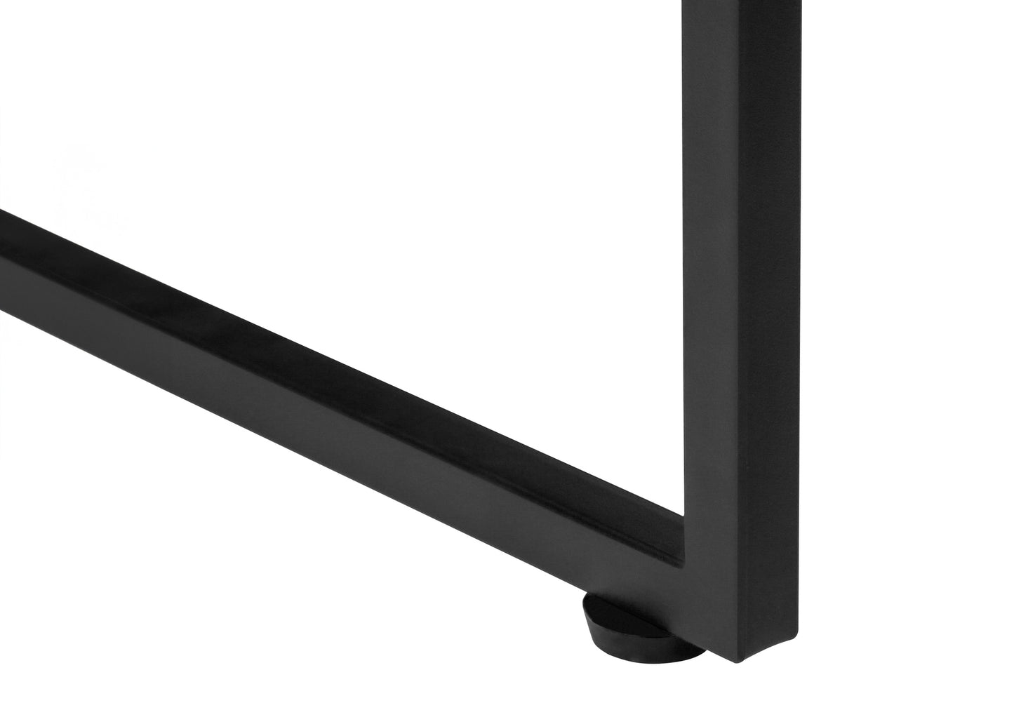 Bookshelf, Bookcase, Etagere, 3 Tier, 60"h, Office, Bedroom, Black Laminate, Black Metal, Contemporary, Modern