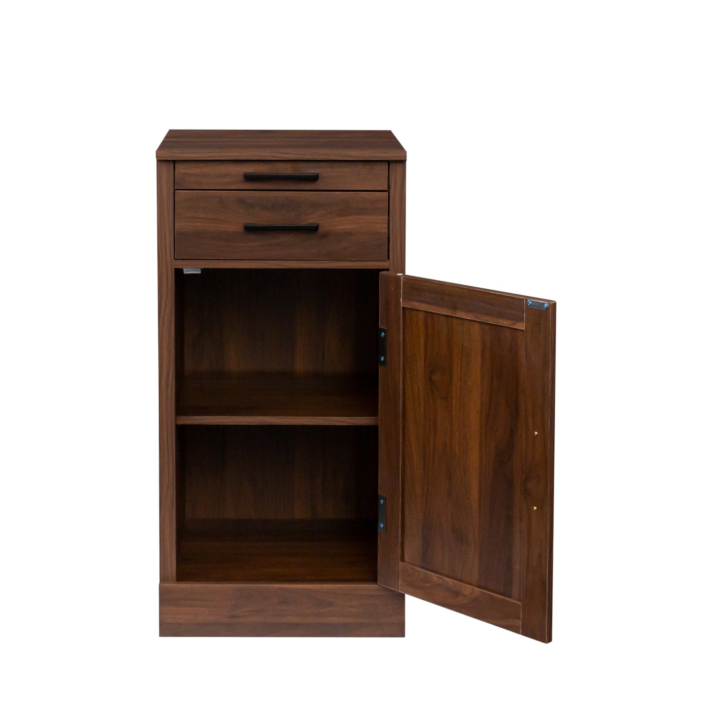 brown walnut color modular wine bar cabinet Buffet Cabinet with Hutch for Dining Room