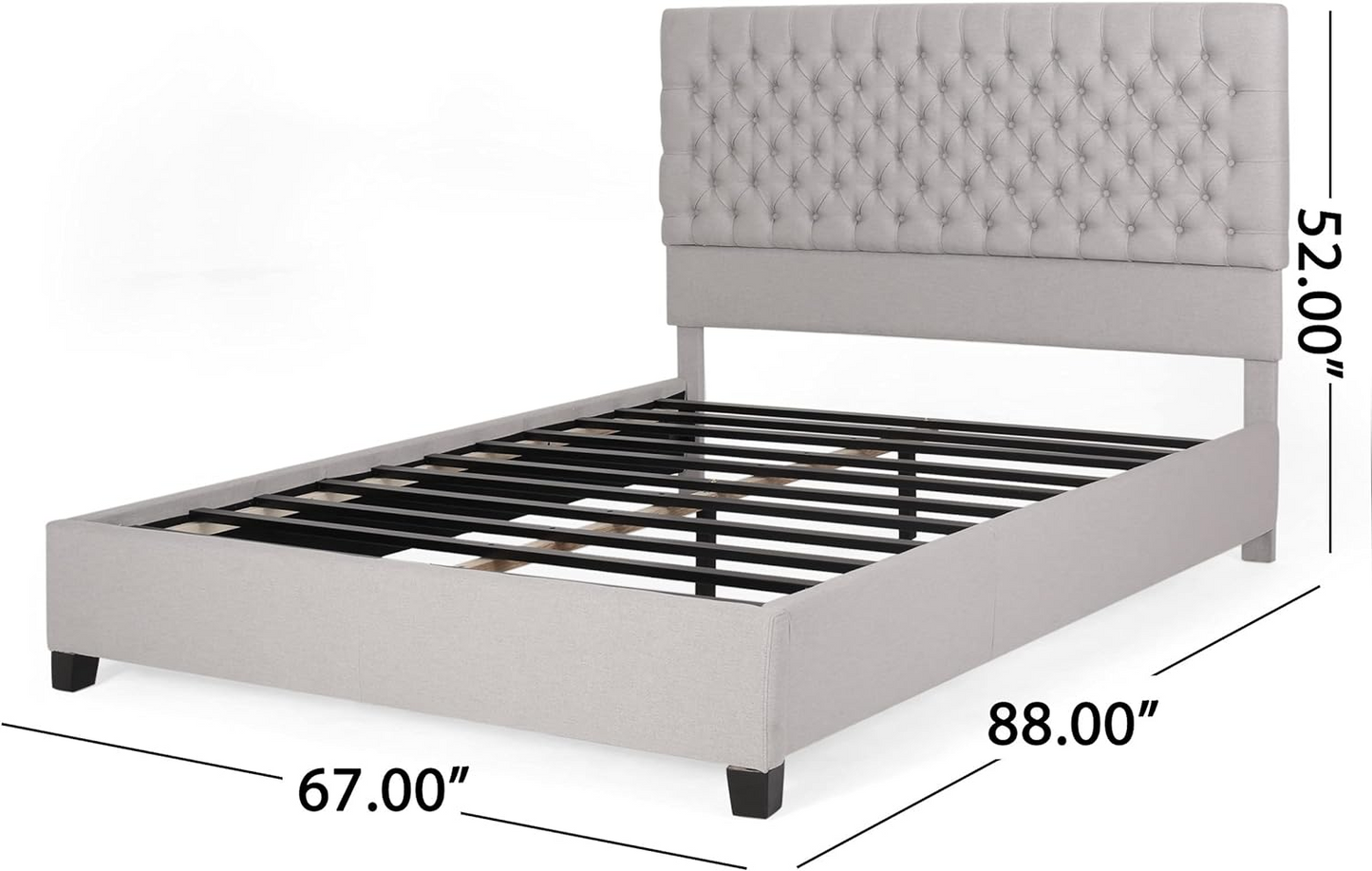 SCOUT  FULLY UPHOLSTERED QUEEN WHOLE BED