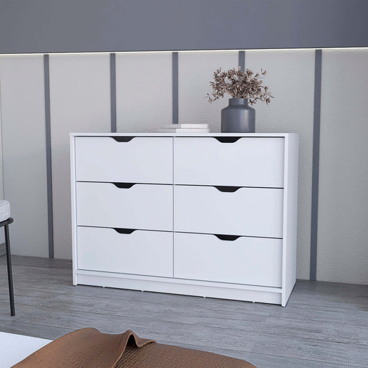 White 4-Drawer Dresser