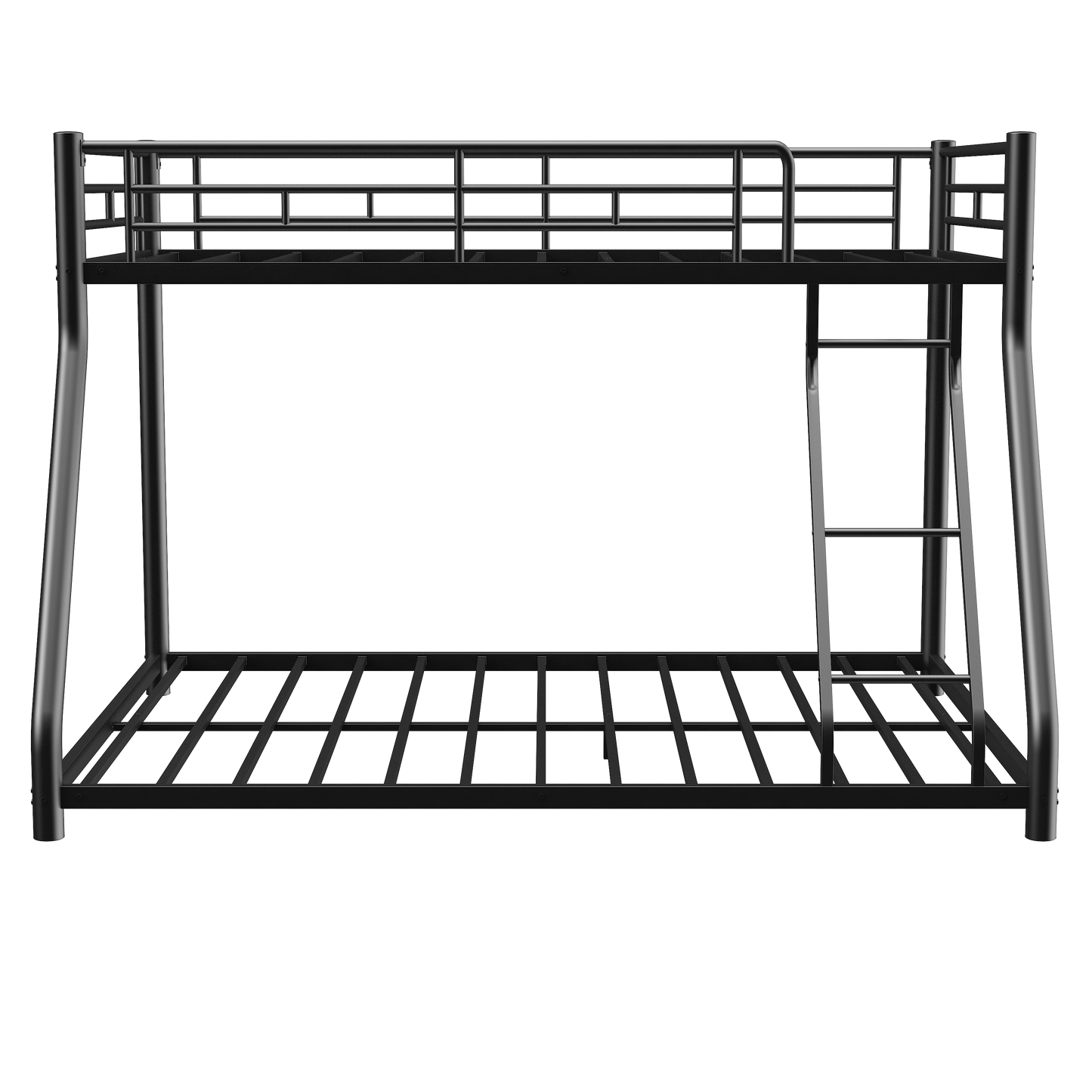 Metal Twin over Full Bunk Bed/ Heavy-duty Sturdy Metal/ Noise Reduced/ Safety Guardrail/ CPC Certified/ No Box Spring Needed