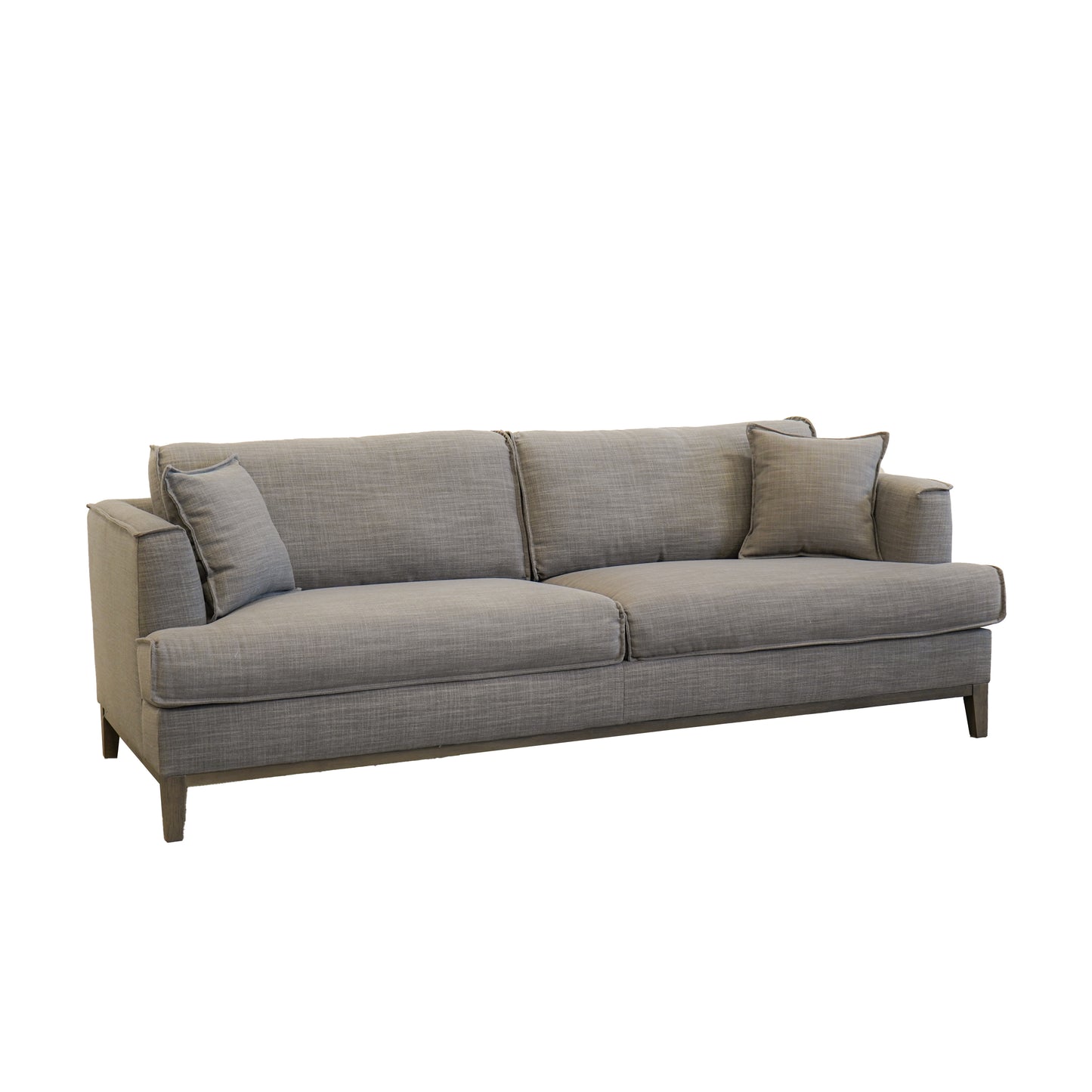 Aspen Grey Linen Sofa