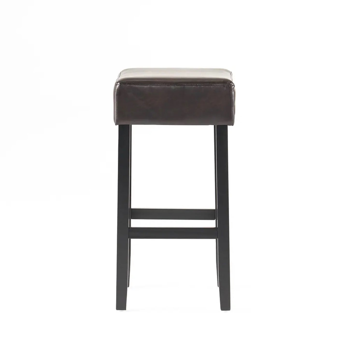 [OLD SKU: 74504.00] Set of 2, 30" Backless Leather Counter Height Barstool