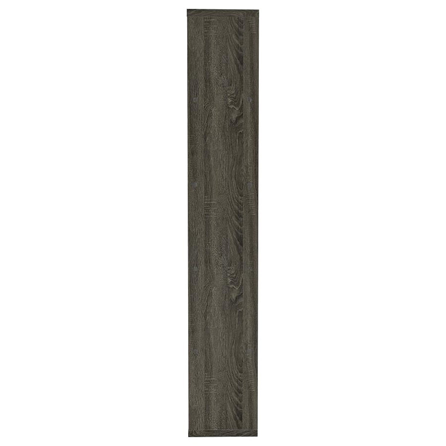 Weathered Grey 5-shelf Bookcase