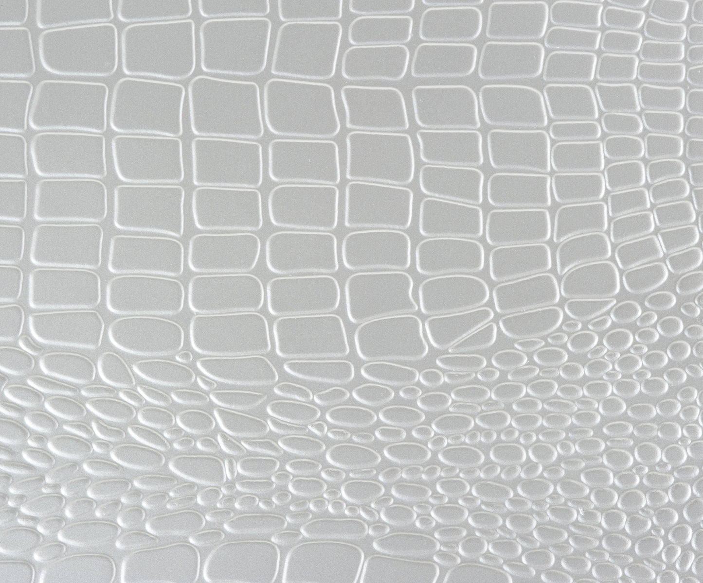 Glamourous Silver Finish 1pc Nightstand 2x Dovetail Drawers Faux Alligator Embossed Fronts Bedroom Furniture