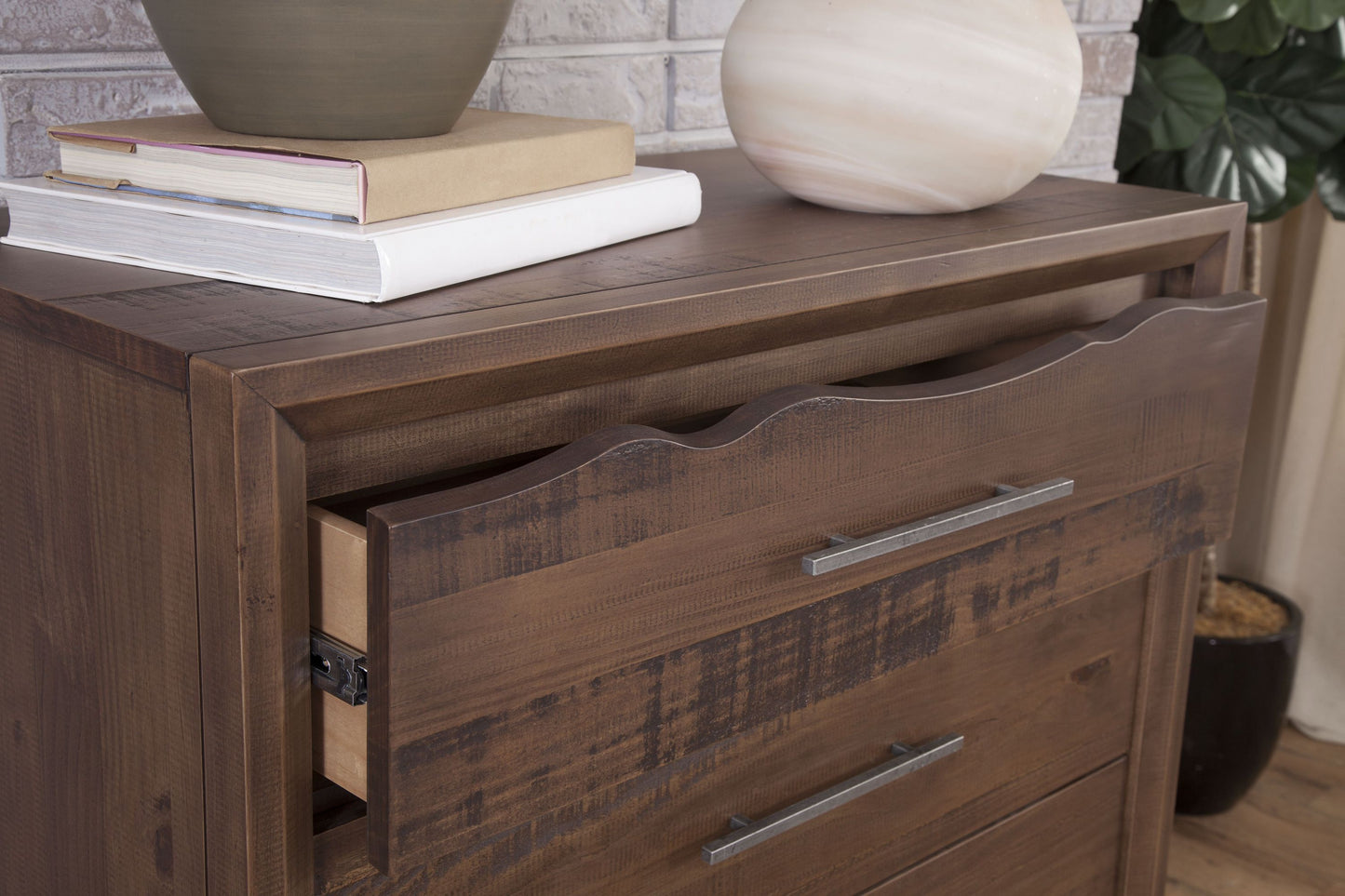Lofton - Nightstand - Brown