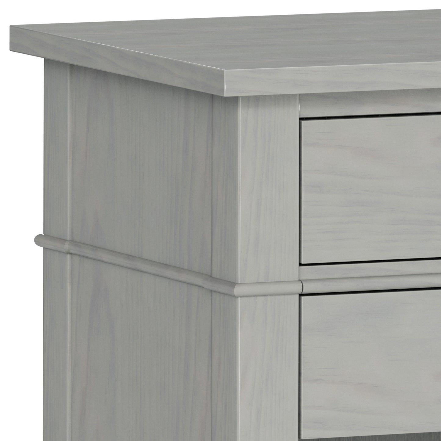 Carlton - Bedside Table - Fog Grey
