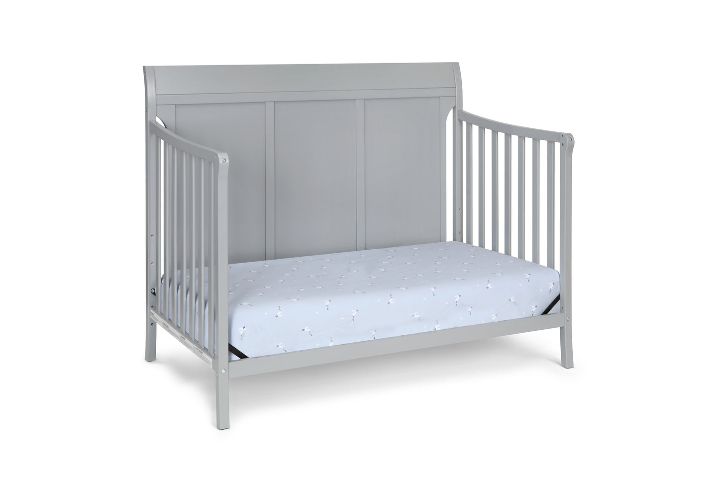 Shailee 4-in-1 Convertible Crib Gray