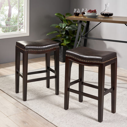 TIFFIN STUDDED COUNTERSTOOL(set of 2)