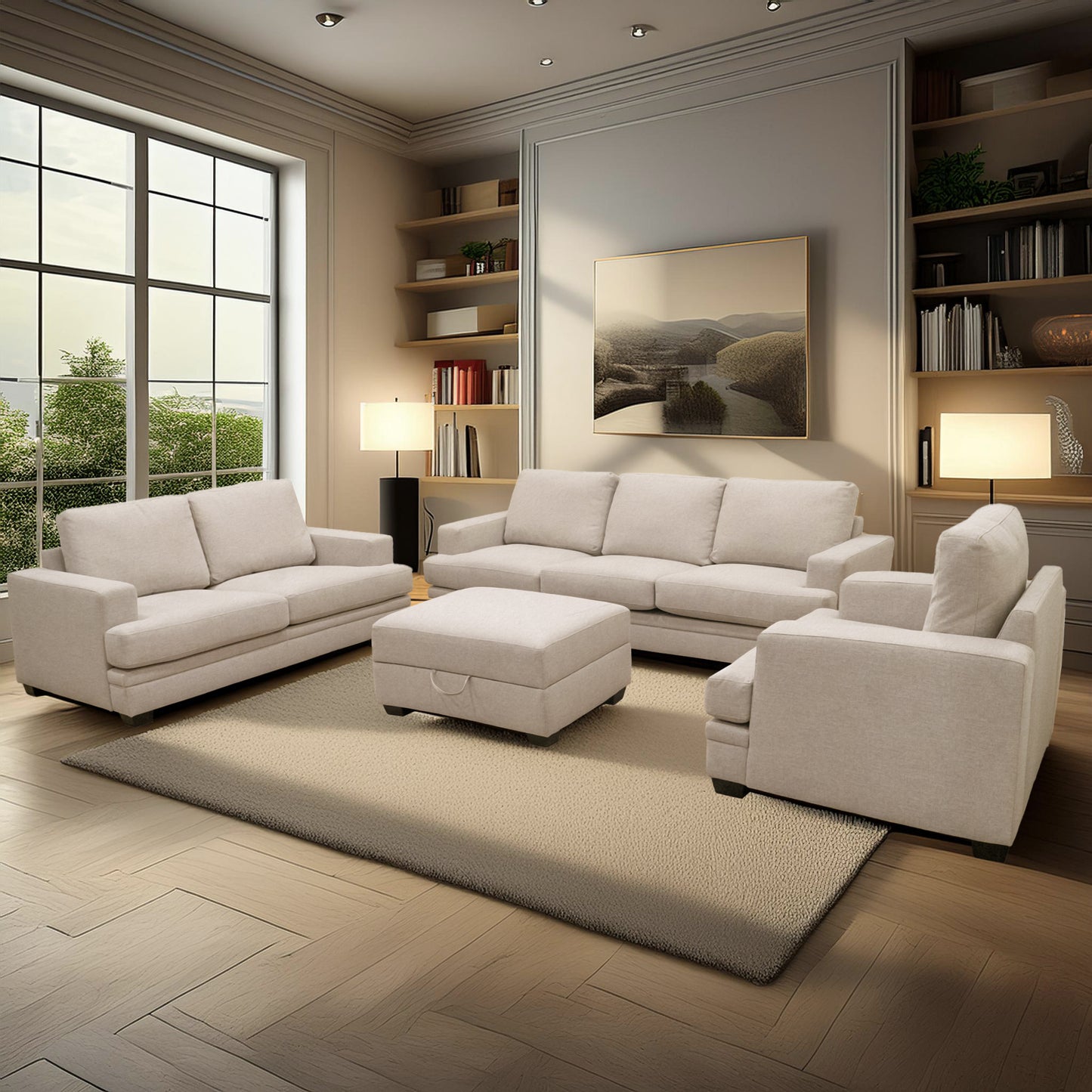 Scottsdale Beige Sofa