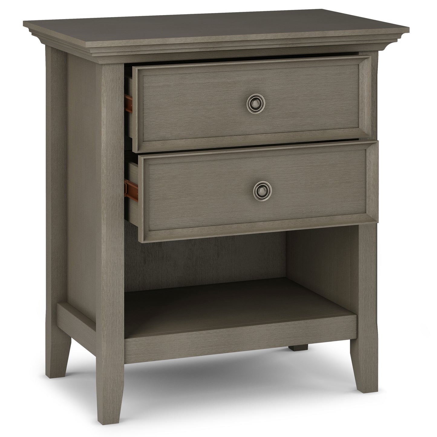 Amherst - Bedside Table - Farmhouse Grey