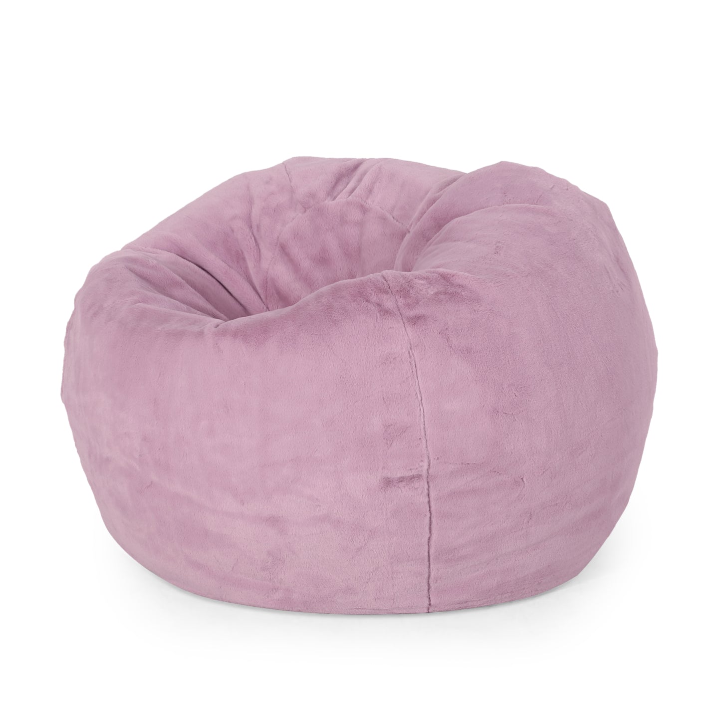 Kavel 3 Foot Rounded Bean Bag, Lavender