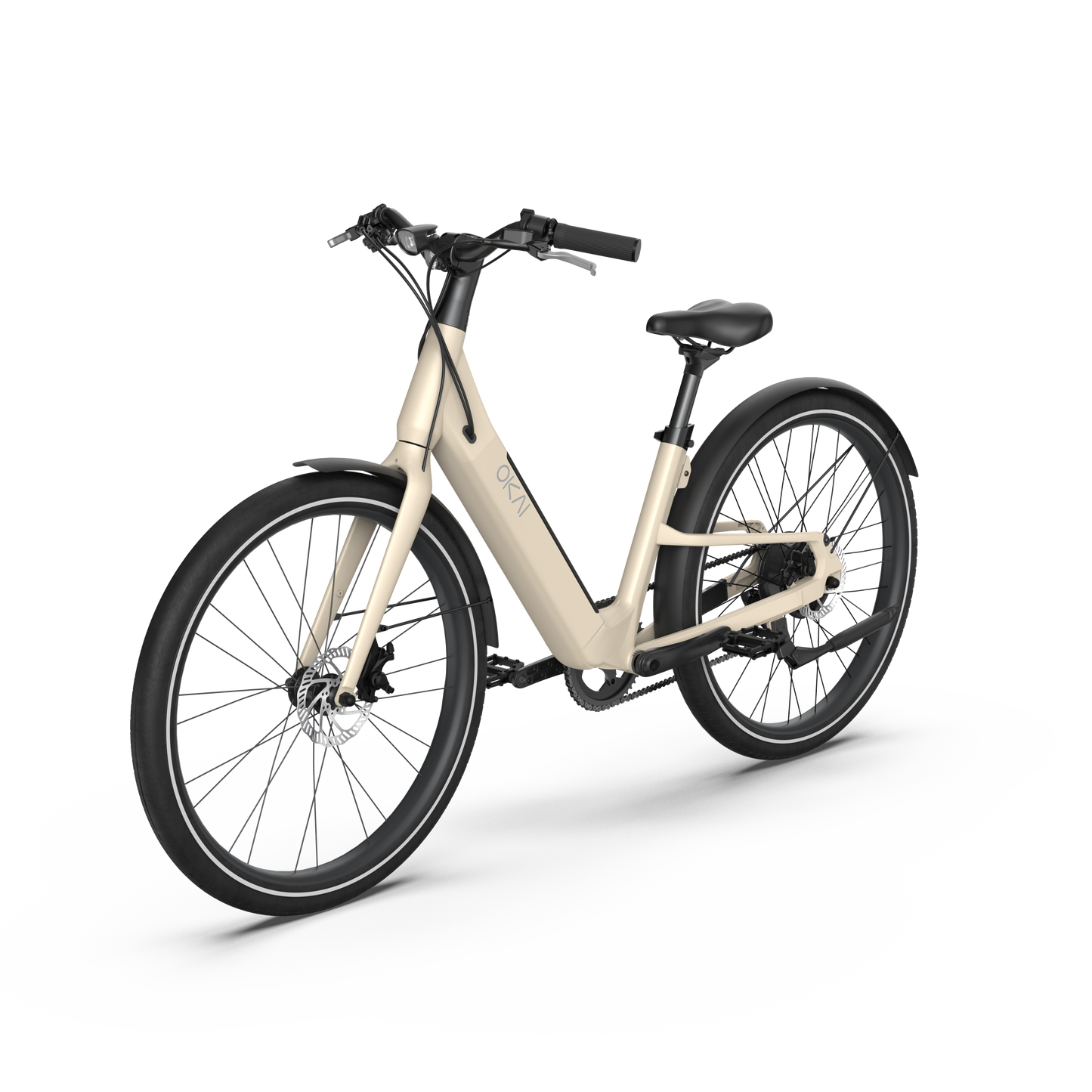 Electric Bike w/ 40 Miles Max Operating Range and 25 mph Max Speed - Desert Sand