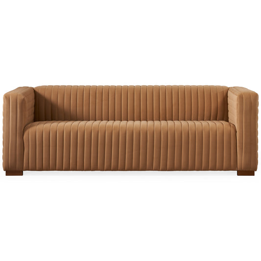 Elara Sofa - Mocha Velvet