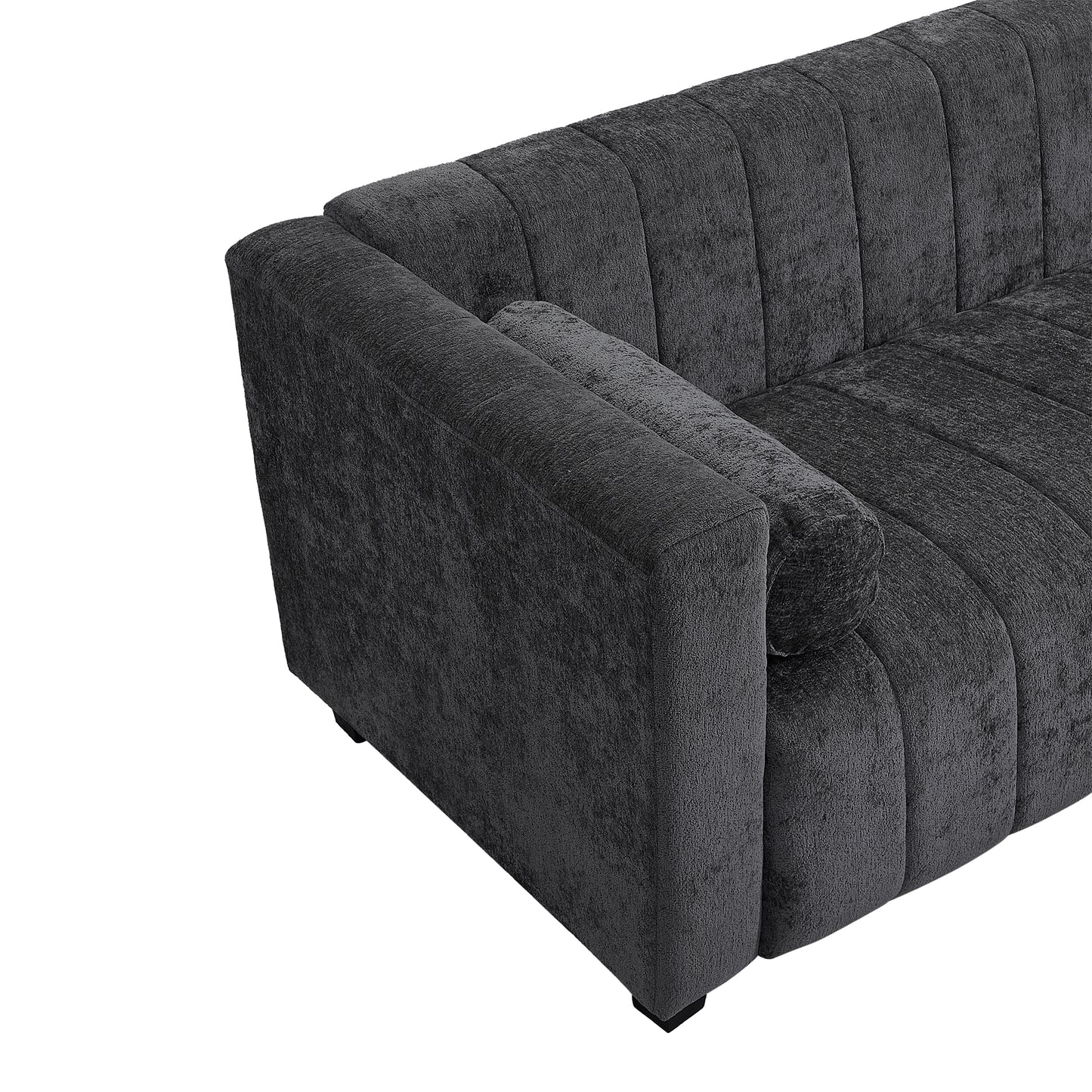 U_Style  78.7''Upholstered Sofa for Living Room, Bedroom, Salon, Simplified Style