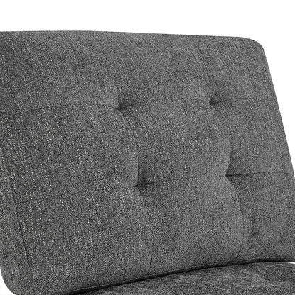 U shape Modular Sectional Sofa,DIY Combination,includes Four Single Chair and Two Corner,Grey Chenille