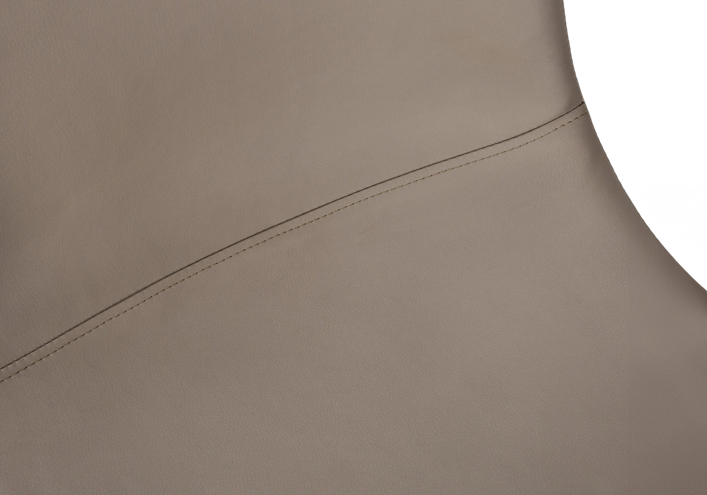 Office Chair, Bar Height, Standing, Computer Desk, Work, Brown Leather Look, Black Metal, Contemporary, Modern