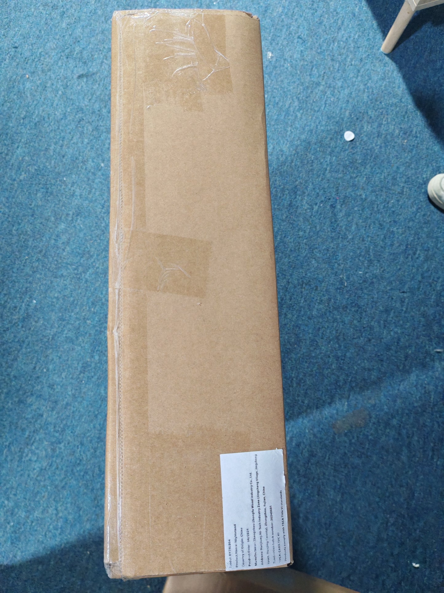 23.22''H Wooden Nightstand with One Drawer One Shelf for Kids, Adults, White