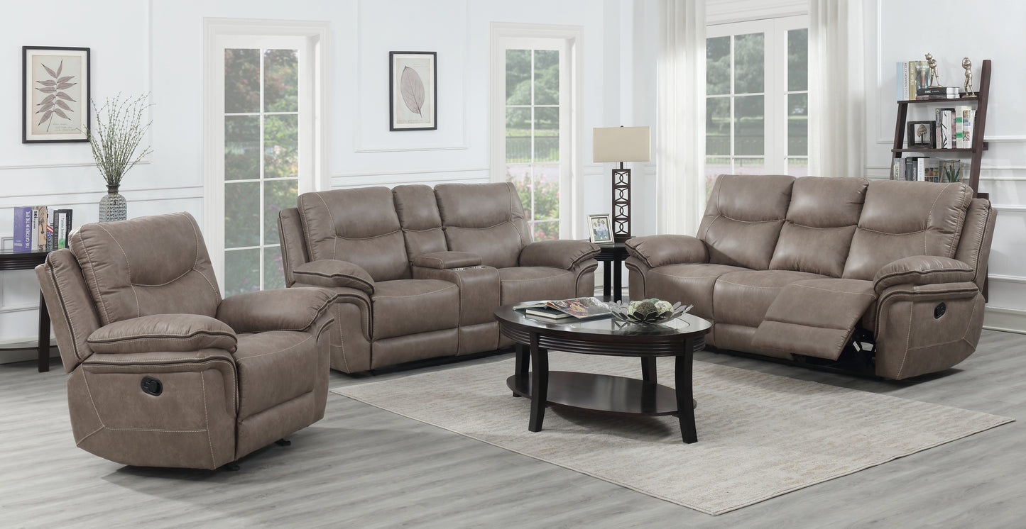 Isabella - Recliner Sofa - Sand